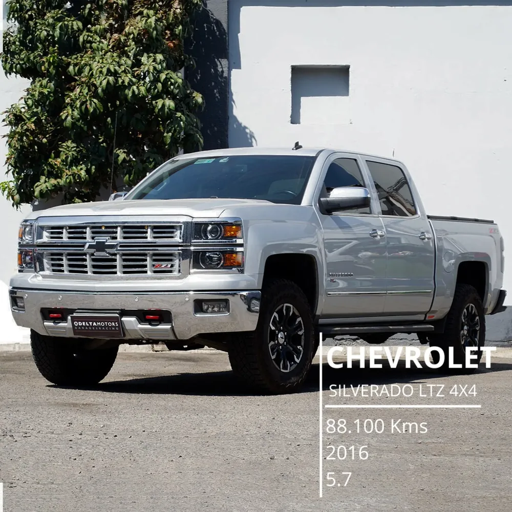 CHEVROLET SILVERADO LTZ III D CAB 4X4 AUT 2016 — Delta Motors