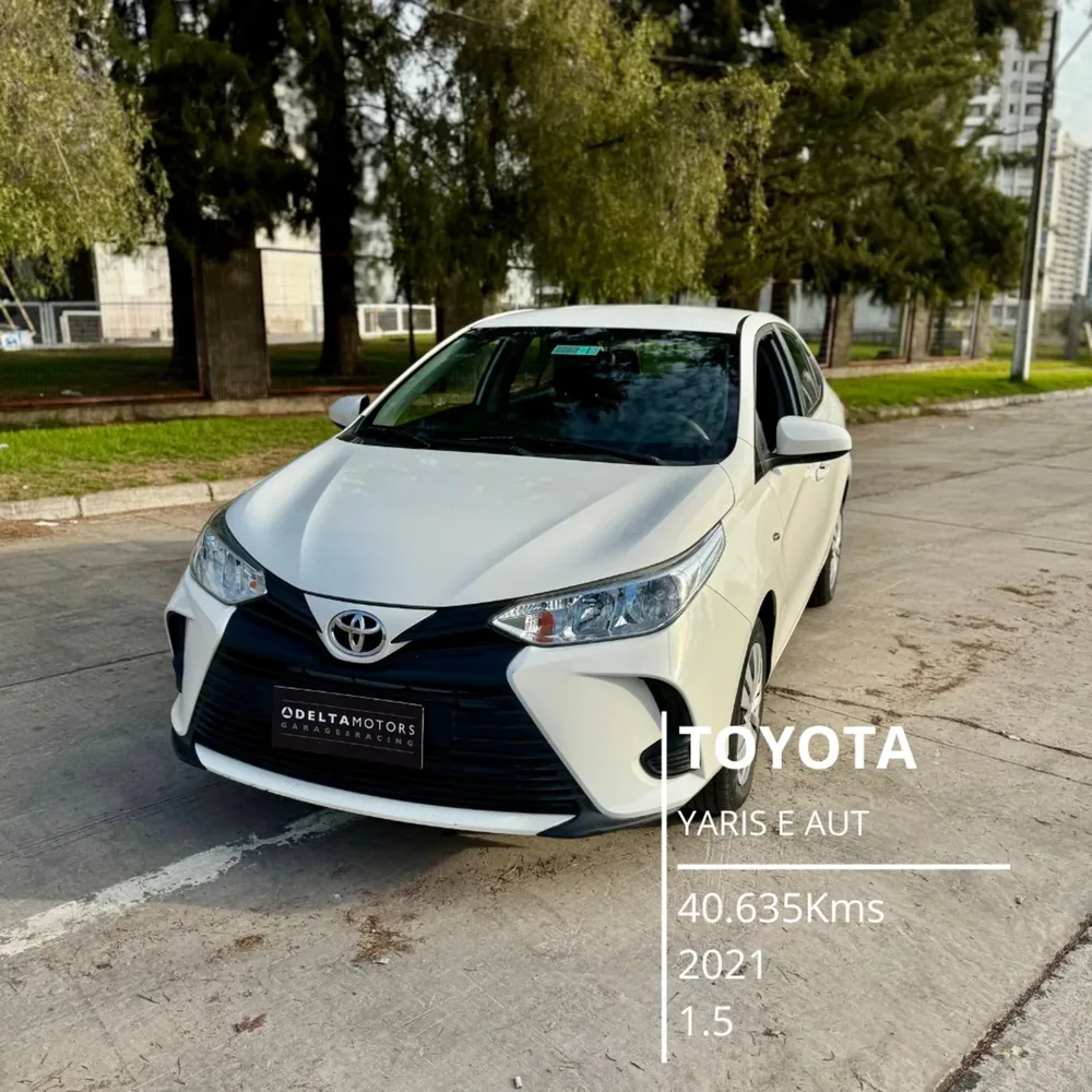 TOYOTA YARIS E AUT 2021 — Delta Motors